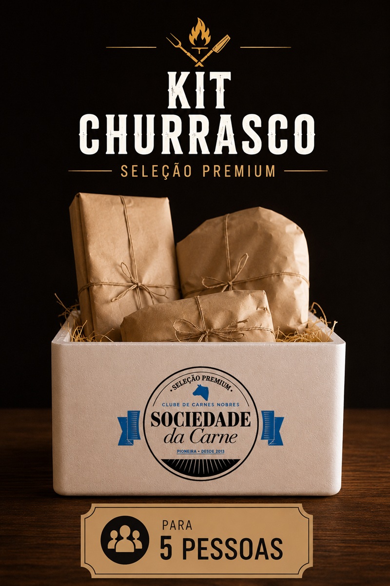 KIT CHURRASCO 5 PESSOAS - 2KG
